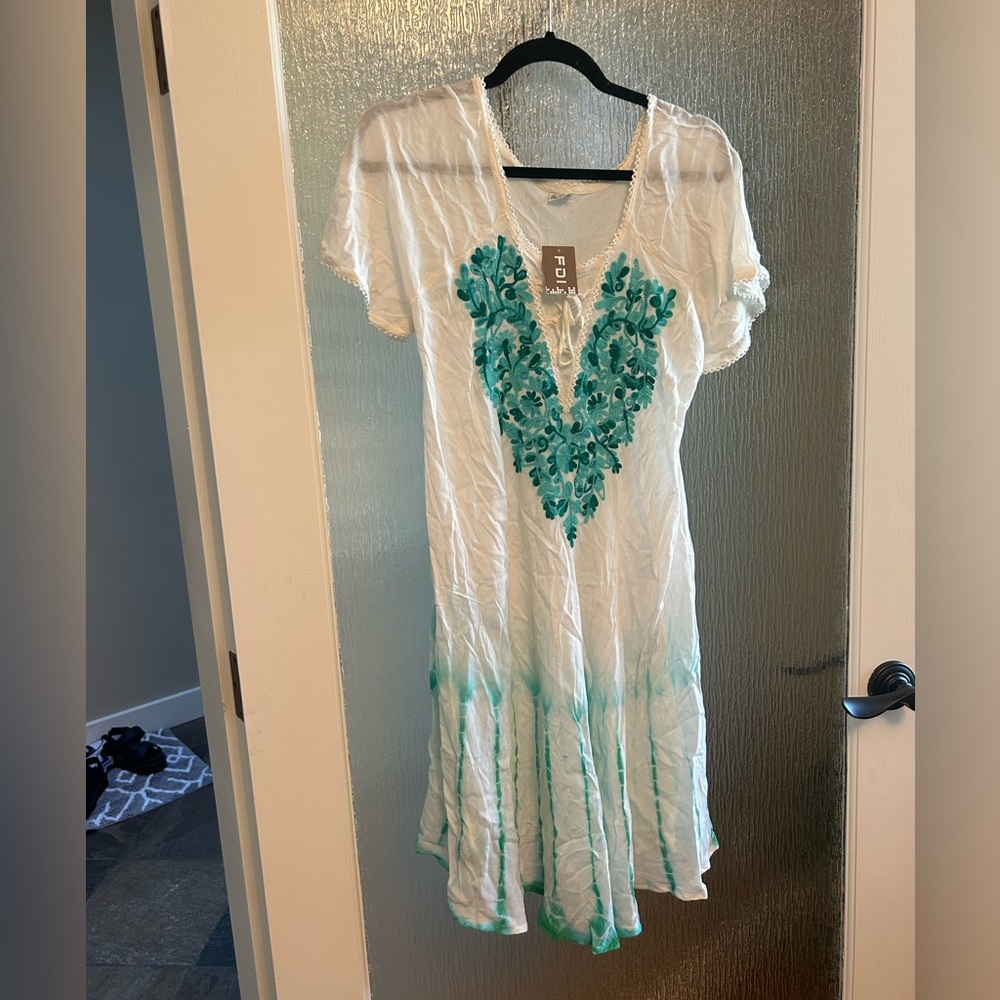 NWT FDI Patterned Tunic/Dress - Picture 1 of 7